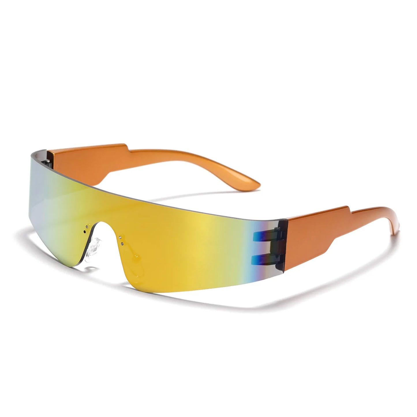 Rimless Multicolor Sunglasses for Men and Women - Trendy UV400 Eyewear