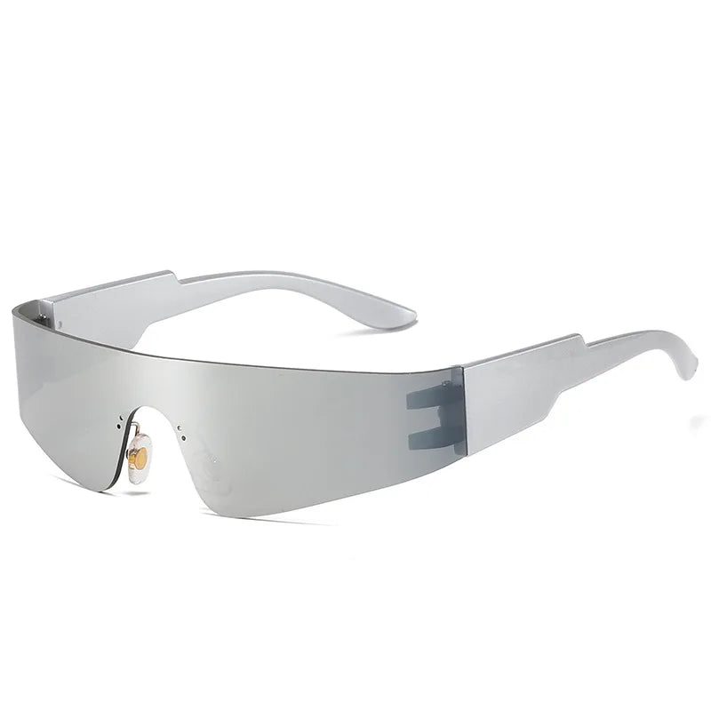 Rimless Multicolor Sunglasses for Men and Women - Trendy UV400 Eyewear