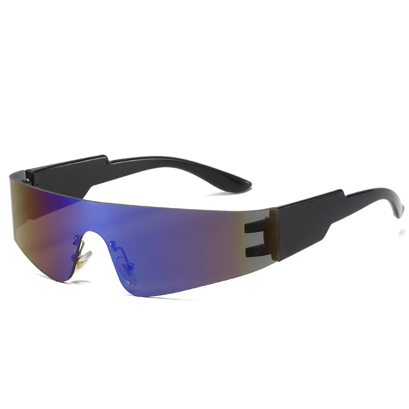 Rimless Multicolor Sunglasses for Men and Women - Trendy UV400 Eyewear